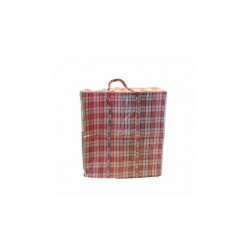 BOLSA REUTILIZABLE DE PLASTICO C/CREMALLERA TALLA M 70X48X28CM