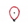 CANDADO PITON ACERO REFORZADO 555 Ø22 x 1000MM ROJO/NEGRO SURTIDOS CERRADURA BLINDADA