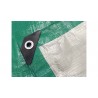 LONA 120GR/M2 POLIETILENO 8M X 10M C/OJALES VERDE
