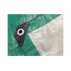 LONA 120GR/M2 POLIETILENO 3M X 4M C/OJALES VERDE