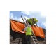 LONA 65GR/M2 POLIETILENO 3M X 4M C/OJALES NARANJA