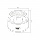 BALIZA LED V16 CONECTADA GEOLOCALIZADA LUZ DE EMERGENCIA COCHE HOMOLOGADA DGT 3.0 IP54 JBM