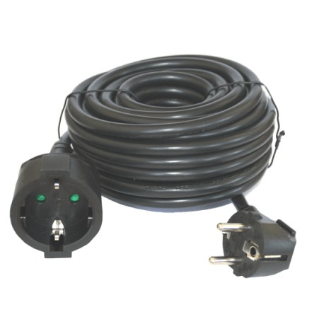 PROLONGADOR ALARGADERA 10m 3G 1.5mm2 NEGRO LEDECOR