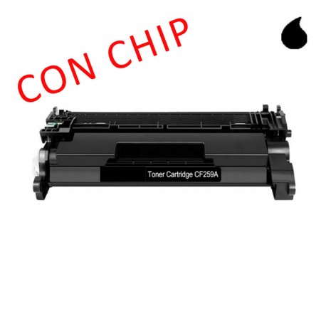 CF259A TONER GENERICO HP NEGRO (N 59A) 3.000 PAG. *CON CHIP*