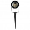 FOCO ESTACA JARDIN GU10 IP65 Ø65x255mm CABLE 1M