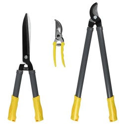 JUEGO TIJERAS PODA JARDIN (PACK 3)
