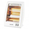 ESTUFA DE CUARZO 2 TUBOS 400/800W COLOR BLANCO ELECTROTEK