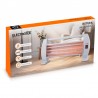 ESTUFA DE CUARZO PARA SUELO 3 BARRAS 400/800/1.200W ELECTROTEK