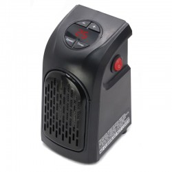 CALEFACTOR DE ENCHUFE MINI 2 VELOCIDADES 400W DISPLAY C/MANDO THULOS