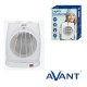 CALEFACTOR DE AIRE OSCILANTE 2.000W COLOR BLANCO AVANT