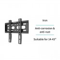 SOPORTE TV FIJO 14"-43" 25KG. UNICO