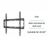 SOPORTE TV FIJO 20-60" 50KGS. UNICO