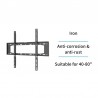 SOPORTE TV FIJO 40-80" 65KGS. UNICO