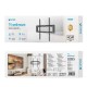 SOPORTE TV FIJO 40-80" 65KGS. UNICO