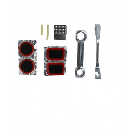 KIT REPARACION BICICLETAS 10 PIEZAS