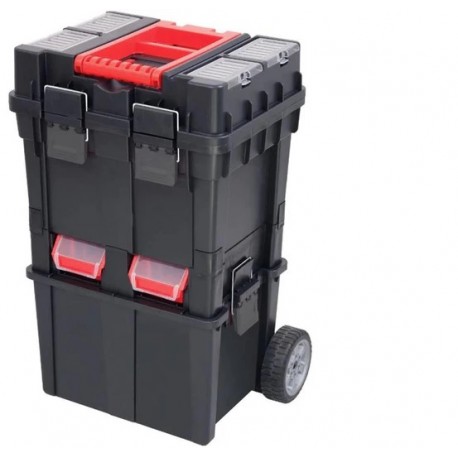 CARRO PORTAHERRAMIENTAS COMPARTIMENTADO CON RUEDAS 460X280X665 MM