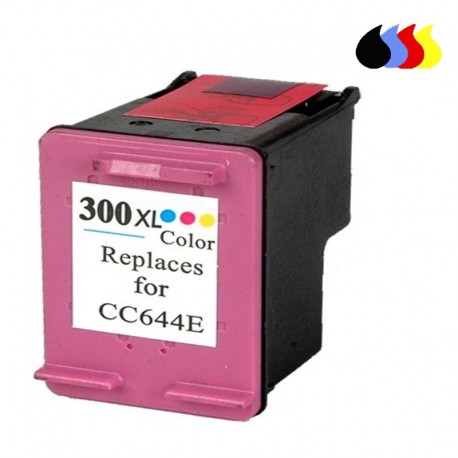 CC644EE CARTUCHO RECICLADO HP COLOR (N 300XLCL) 18 ml