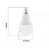 BOMBILLA LED E27 A80 18W BLANCO FRIO