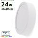 PLAFON LED 24W CCT (CALIDO-NEUTRO-FRIO) CIRCULAR Φ285mmX30mm