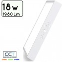 PLAFON LED SERIE ESSENTIAL PC/ABS 18W CCT (CALIDO-NEUTRO-FRIO) CUADRADO Φ210mmX31mm