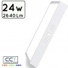 PLAFON LED 24W CCT (CALIDO-NEUTRO-FRIO) CUADRADO Φ285mmX31mm