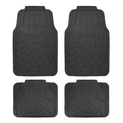 JUEGO ALFOMBRILLAS DE GOMA UNIVERSAL PARA COCHE (PACK 4)