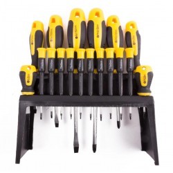 JUEGO DESTORNILLADORES 18 PIEZAS