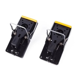 TRAMPA PARA RATONES DE PLASTICO 9,7 X 4,7CM (PACK 2)