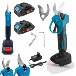 TIJERAS PODAR + 2 BATERIAS "MOTOR SIN ESCOBILLAS" CON MALETIN