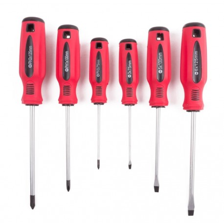 JUEGO DESTORNILLADORES 6 PIEZAS