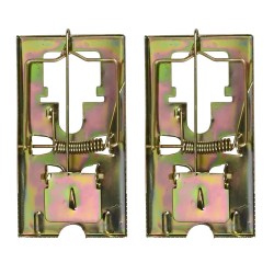 TRAMPA PARA RATAS DE METAL 12 X 6CM (PACK 2)