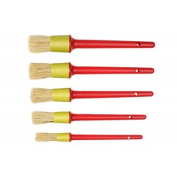 JUEGO DE BROCHAS SINTETICA REDONDA (PACK 5)