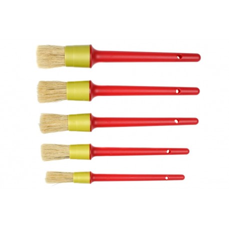 JUEGO DE BROCHAS SINTETICA REDONDA (PACK 5)