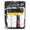 SET DE PINTURA CUBETA ANCHA + RODILLO GRANDE + RECAMBIOS MICROFIBRA 25CM (PACK 5)