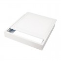 KIT SUPERFICIE PANELES Ø600x600x68mm BLANCO ALUMINIO