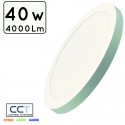 PLAFON LED PC/ABS 40W CCT (CALIDO-NEUTRO-FRIO) CIRCULAR Φ370mmX65mm