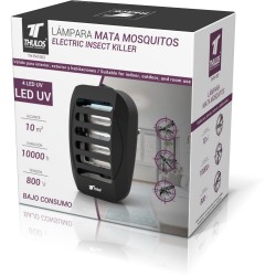 MATA INSECTOS MINI DE ENCHUFE 1W ULTRAVIOLETA ELECTRICO THULOS