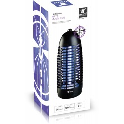 MATA INSECTOS 6W 360 GRADOS ULTRAVIOLETA ELECTRICO THULOS
