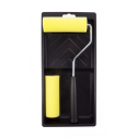 SET DE PINTURA CUBETA + RODILLOS ESPUMA 10CM (PACK 4)
