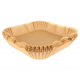 PAPEL CUADRADO Φ24X24CM. MOLDE PARA FREIDORA DE AIRE AIRFRYER (PACK 100)