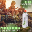CARTUCHO RECARGA DE CAMPING GAS BOMBONA 227GRS.
