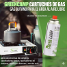 CARTUCHO RECARGA DE CAMPING GAS BOMBONA 227GRS.