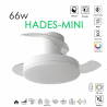VENTILADOR DE TECHO Ø71CM BLANCO HADES-MINI DC 3 ASPAS RETRACTIL LED REGULABLE CCT (CALIDO-NEUTRO-FRIO) 66W CON MEMORIA LEDECOR