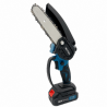 MOTOSIERRA MINI PREMIUN + 2 BATERIAS 96V CON MALETIN INDICADOR DE BATERIAS Y LUBRICACION AUTOMATICA
