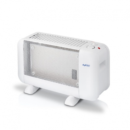 RADIADOR MINI DE MICA 2 NIVELES 900W COLOR BLANCO AVANT