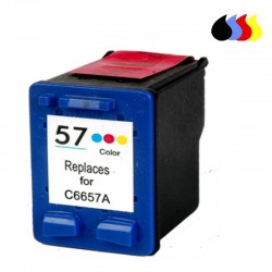 C6657A CARTUCHO RECICLADO HP COLOR (N 57) 3x6 ml