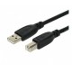 Cable USB Impresora 2.0 A/B 1.8m