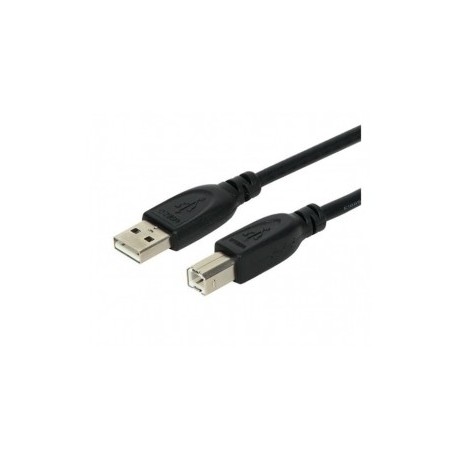 Cable USB Impresora 2.0 A/B 1.8m