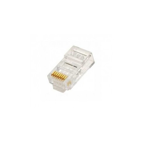 CONECTOR 3Go RJ45 CAT 5 MACHO METALICO (Bolsa 100 unidades)