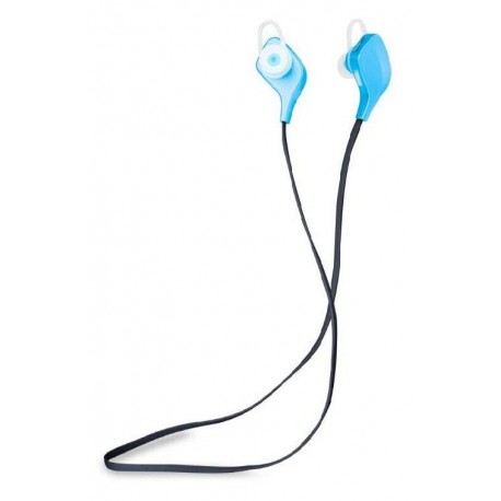 AURICULAR BLUETOOTH AZUL SUJECION SPOR INTRAUDITIVO C/BAT. RECAR. Y MICROFONO MARVO